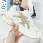 Botines mujer tipo asics filo oro 39