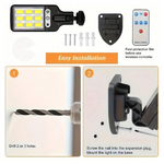 Mini luz solar LED con mando y sensor de movimiento FA-526 - additional image 2