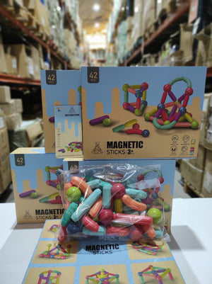 Juego de bloques de construcción magnetica 42pcs - additional image 4