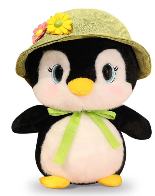 Hermoso Pingüino Suave de Peluche