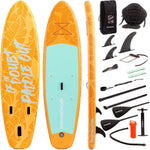 Tabla de Paddle Surf Hinchable 2 en 1 con Asiento y Accesorios Siros InnovaGoods 10'5" 320 cm