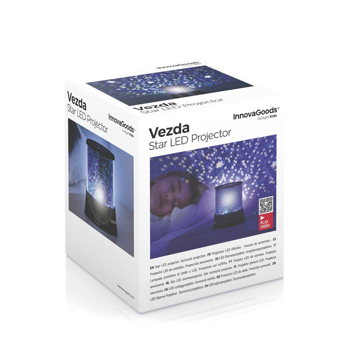 Proyector LED de Estrellas Vezda InnovaGoods