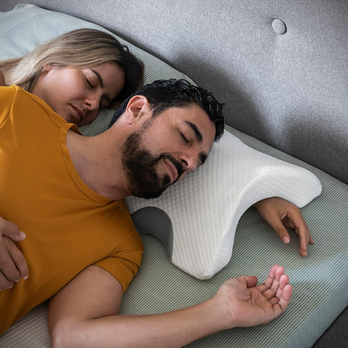 Almohada Viscoelástica Cervical para Parejas Cozzy InnovaGoods