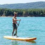 Tabla de Paddle Surf Hinchable 2 en 1 con Asiento y Accesorios Siros InnovaGoods 10'5" 320 cm