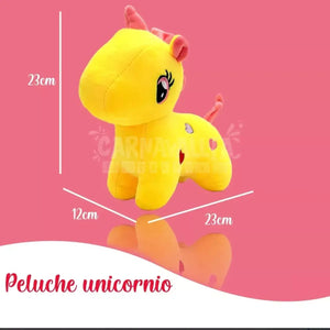 Unicornio de Peluche Amarillo