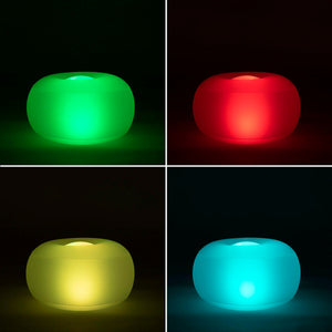 Asiento Hinchable con LED Multicolor y Mando a Distancia Pulight InnovaGoods