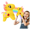 Unicornio de Peluche Amarillo